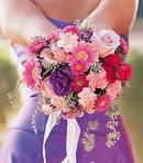 Hand Tied Mixed Color Bouquet